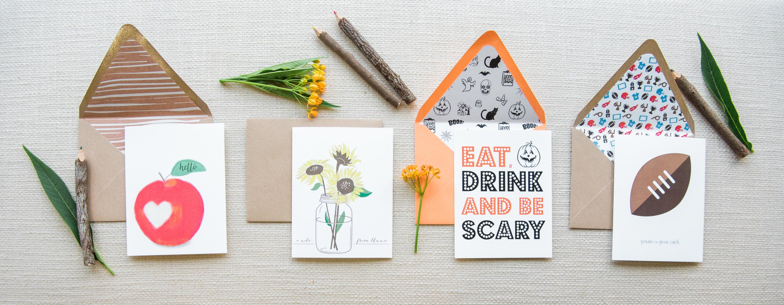 October's stationery subscription
