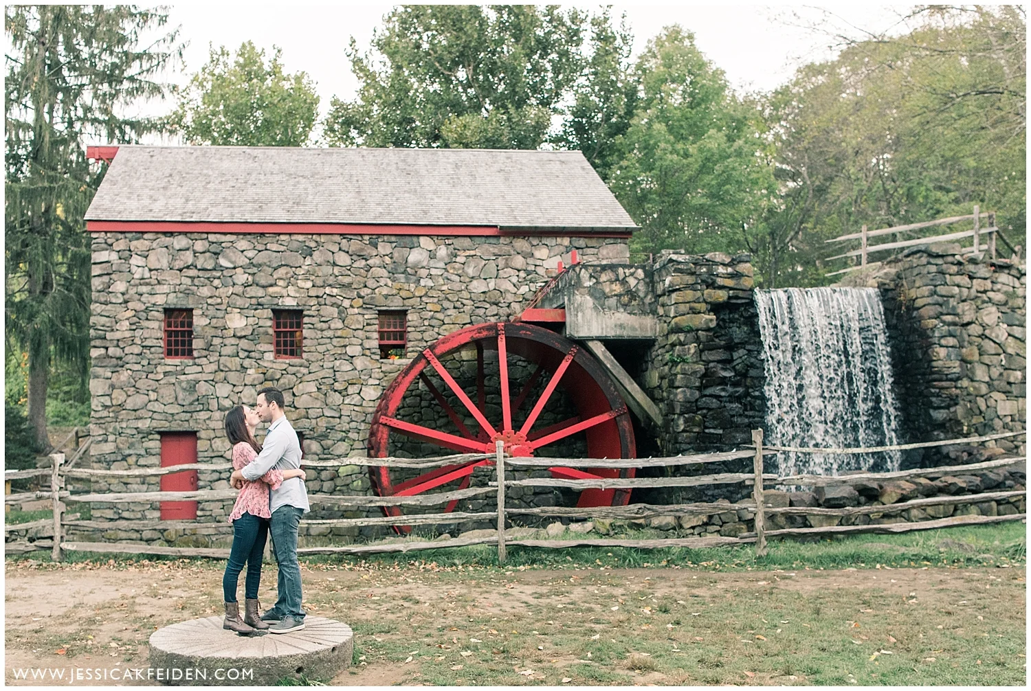 Jessica K Feiden Photography - Grist Mill Engagement Session_0008.jpg