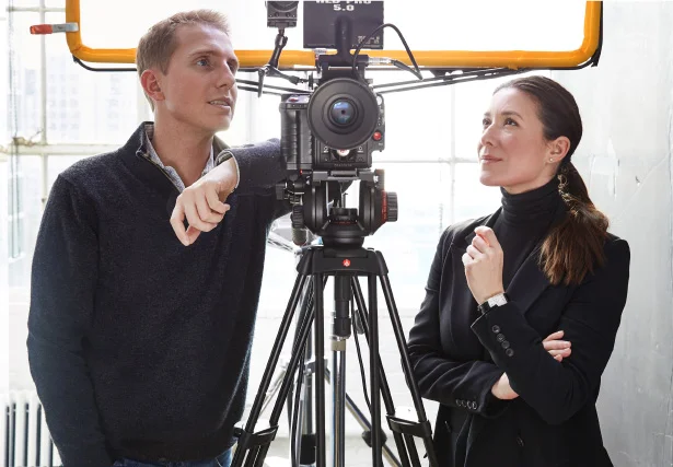 Kevin Burg and Jamie Beck, inventors of the cinemagraph