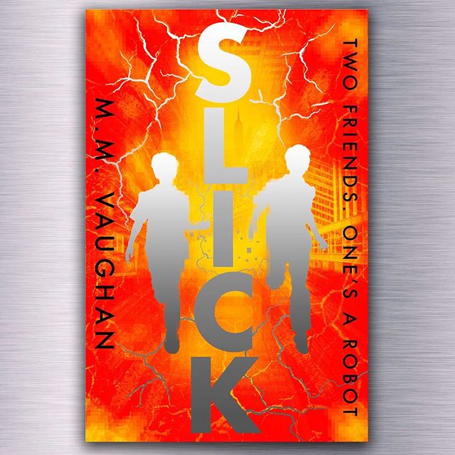Awesome news - Danny's book is coming out in the UK 🤩🤖 And it's my name on the cover!!!! 'Slick' will be out in the UK on 26th April 2019. It's about me 😜 #slick #danny #mmvaughan