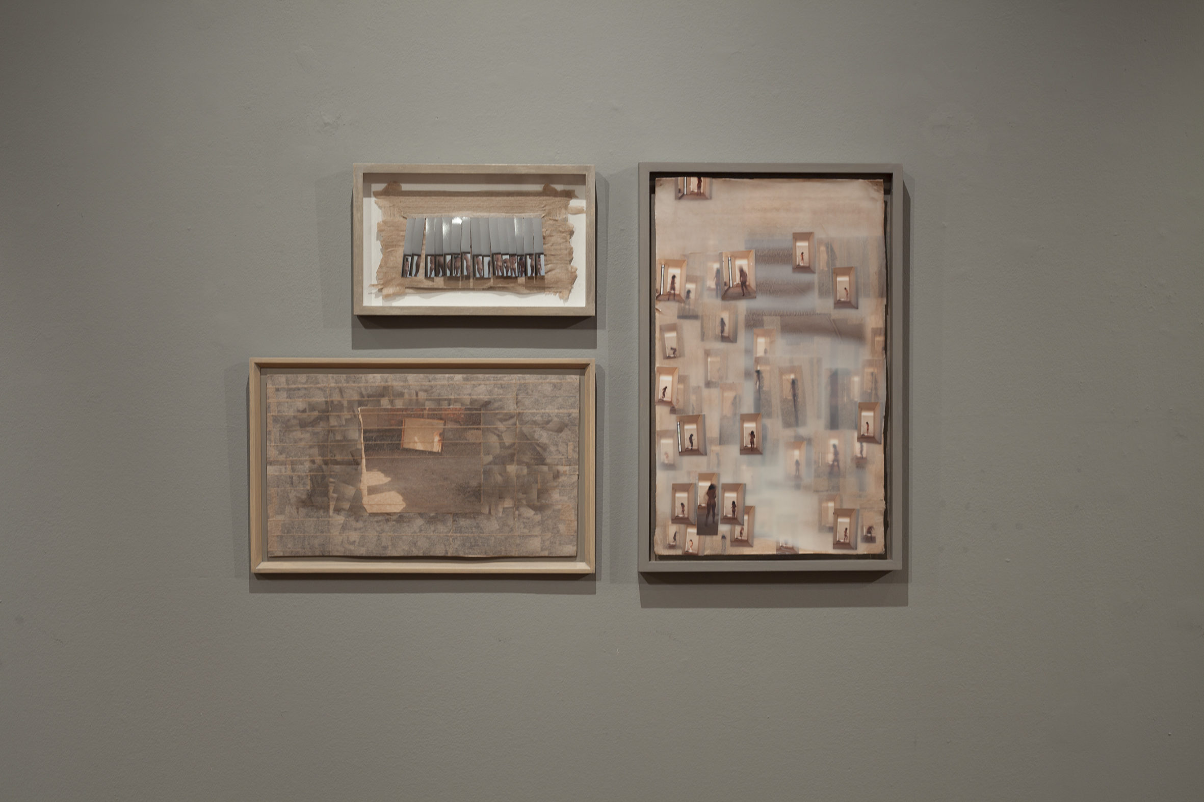 Installation view (Appearing, Murmuring, Emerging)