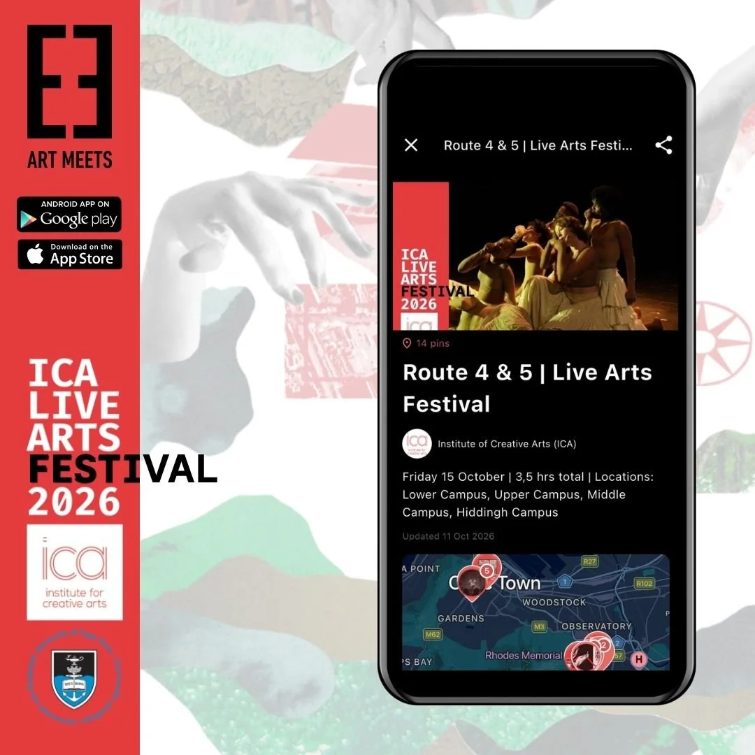 ART MEETS OFFICIAL PLATFORM PARTNER FOR ICA LIVE ART FESTIVAL PROGRAMME