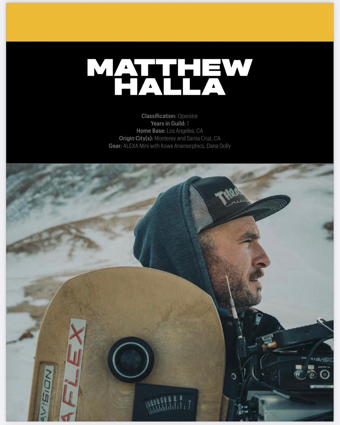 Nice little feature in @icglocal600 magazine about the upcoming Emerging Cinematographers Awards. Honored to be chosen as one the 8 International Cinematographers Guild members selected this year. 
.
The journey that @theunreachablestarfilm @oona_moo