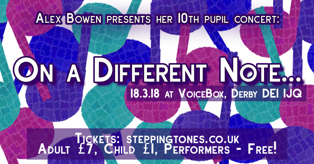 On a Different Note -  A Pupil Concert!
