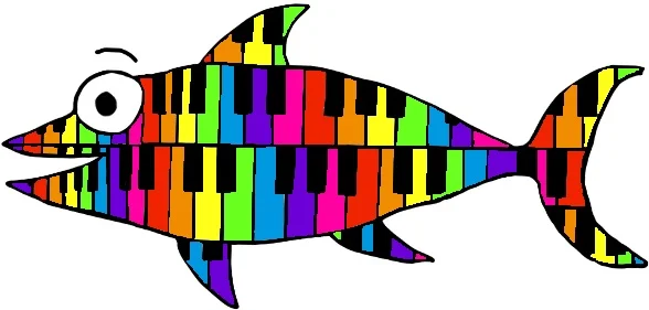 Piano tuna (covered in scales!)