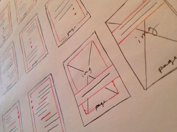 BEHIND THE SCENES! Here is a photo of the preliminary layout for Inspiration on Demand! The very talented Carmen DeJong is knocking this out for us. Exciting!