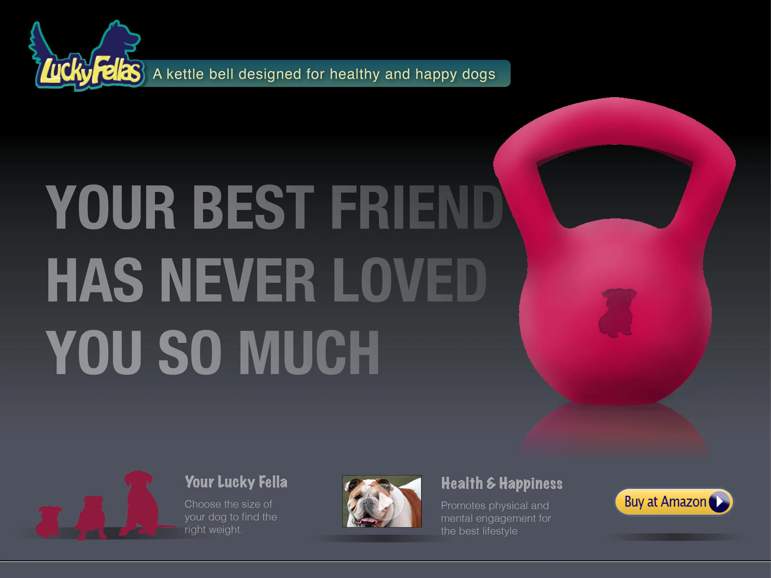 Lucky Fellas Website Mockup (dark) 