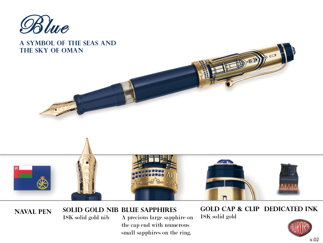 Oman's Royal Opera House- Specialty Pen Proposal Medium: Web My role: Deck story board layout and graphic design 