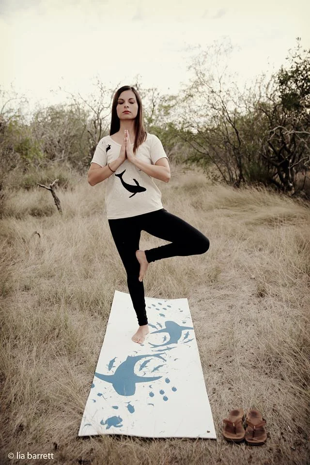 When yoga and the ocean meet