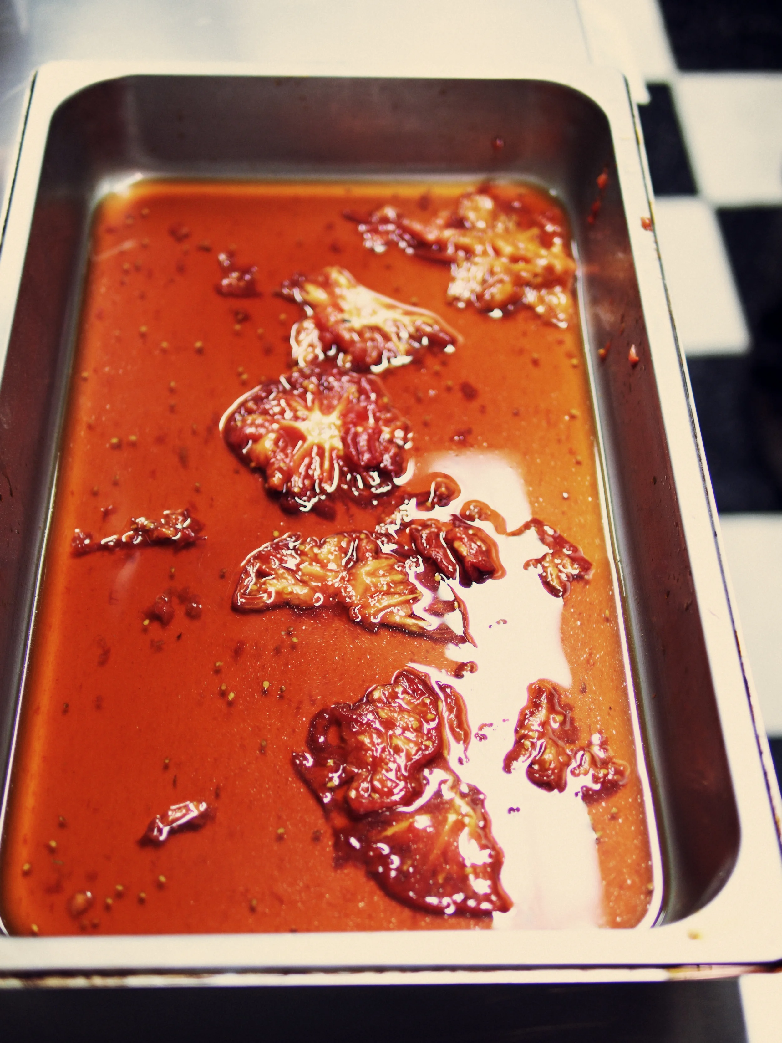 tomatoes in caramel