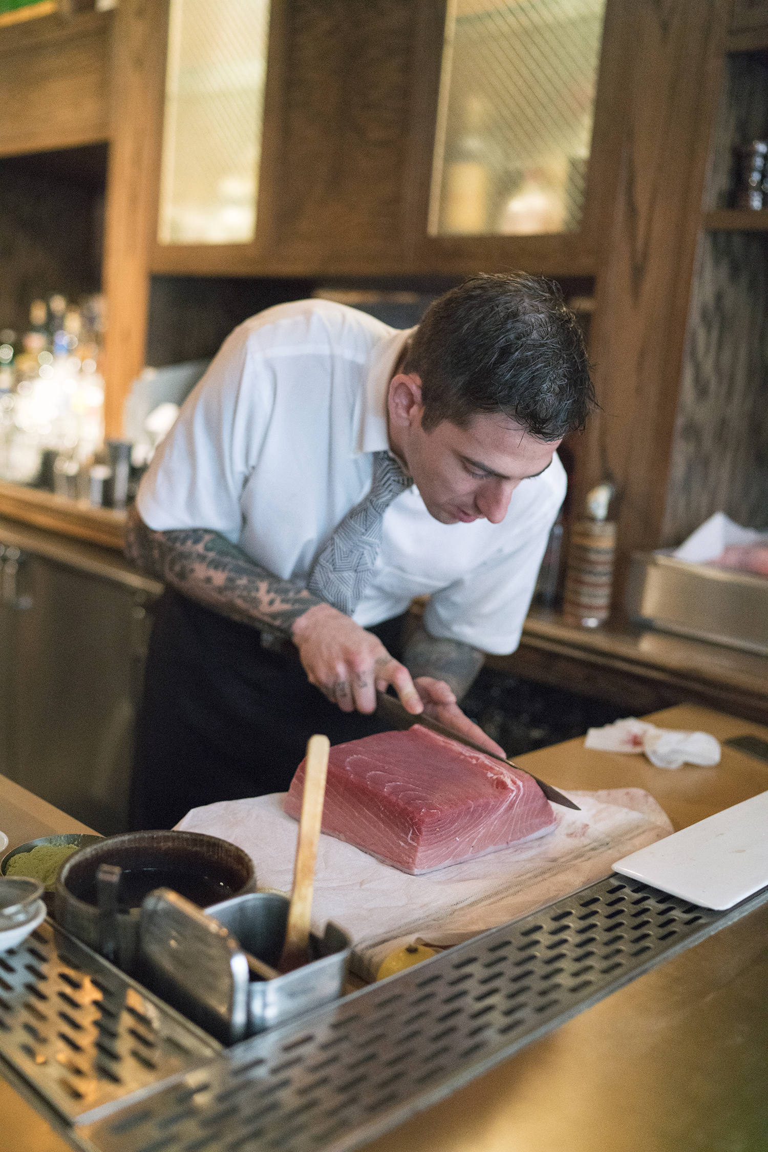 Slab of Bluefin Tuna