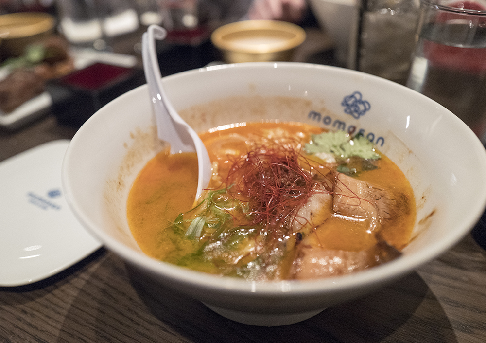 Tantan curry - creamy and intense.