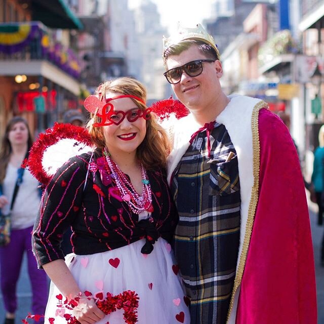 ❤️ Valentine&rsquo;s Day done right: on Bourbon Street!