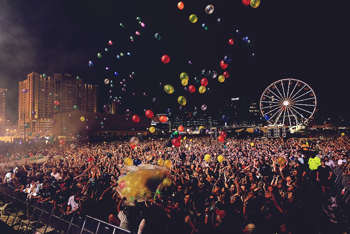 Girl Talk - Life Is Beautiful Fest 2014