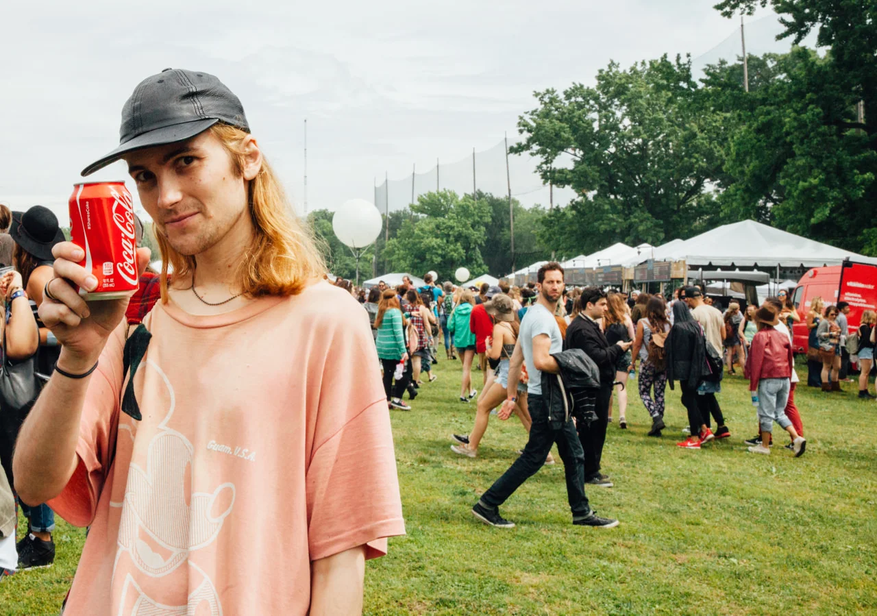 Cole from DIIV - Governors Ball 2015