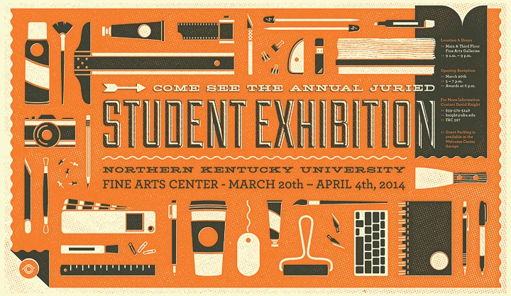 The actual exhibition poster