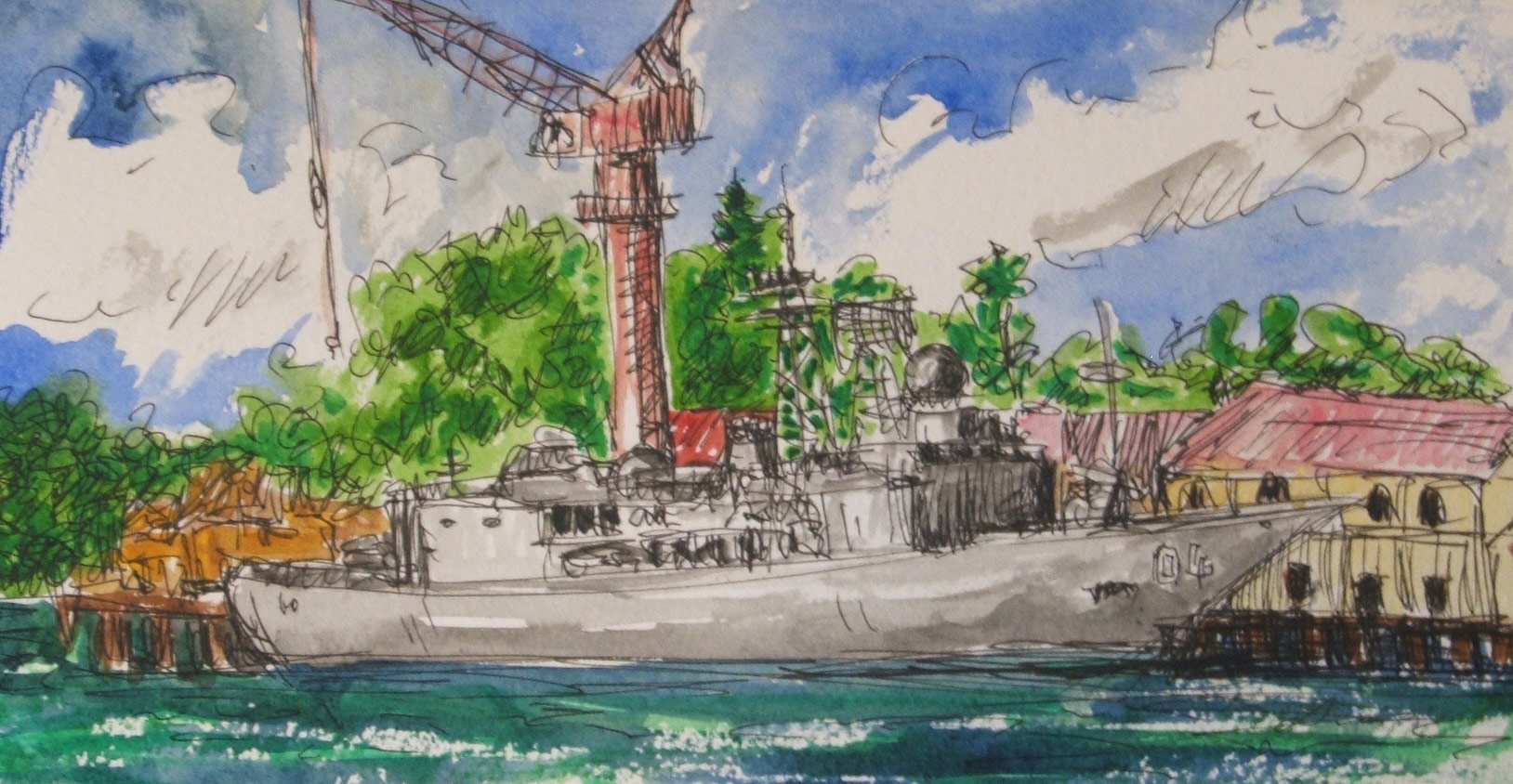 frigate-being-decommisioned-(ink-and-wash-on-paper)2011.jpg