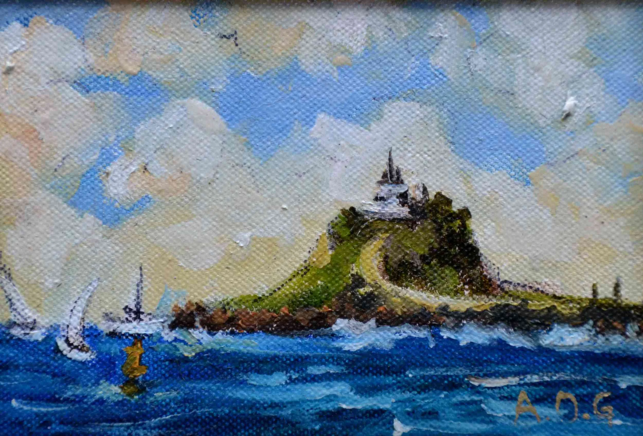 lighthouse newcastle (oil on canvas)2011.JPG