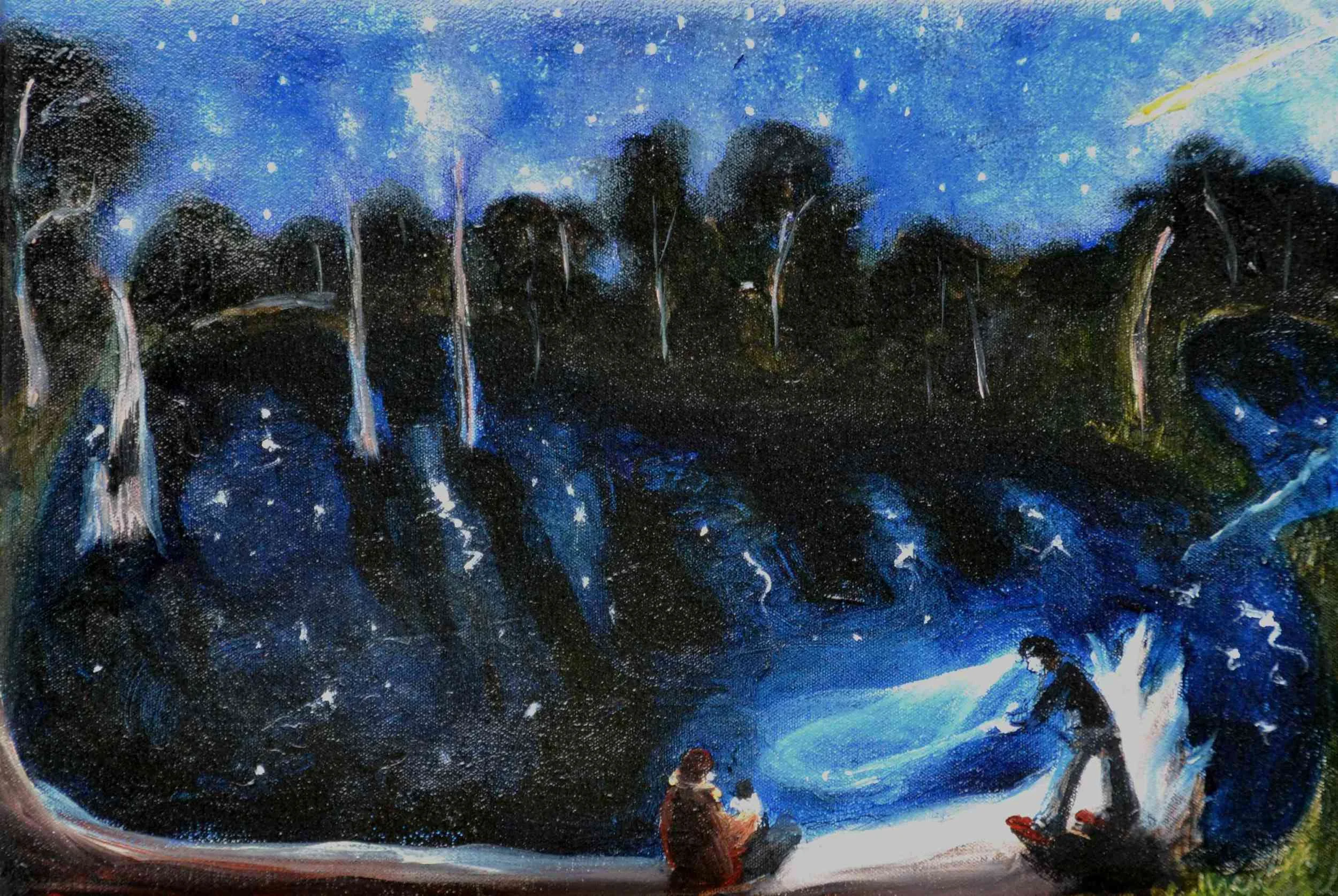 Nightfishingcooyar (oil on canvas)2011.JPG