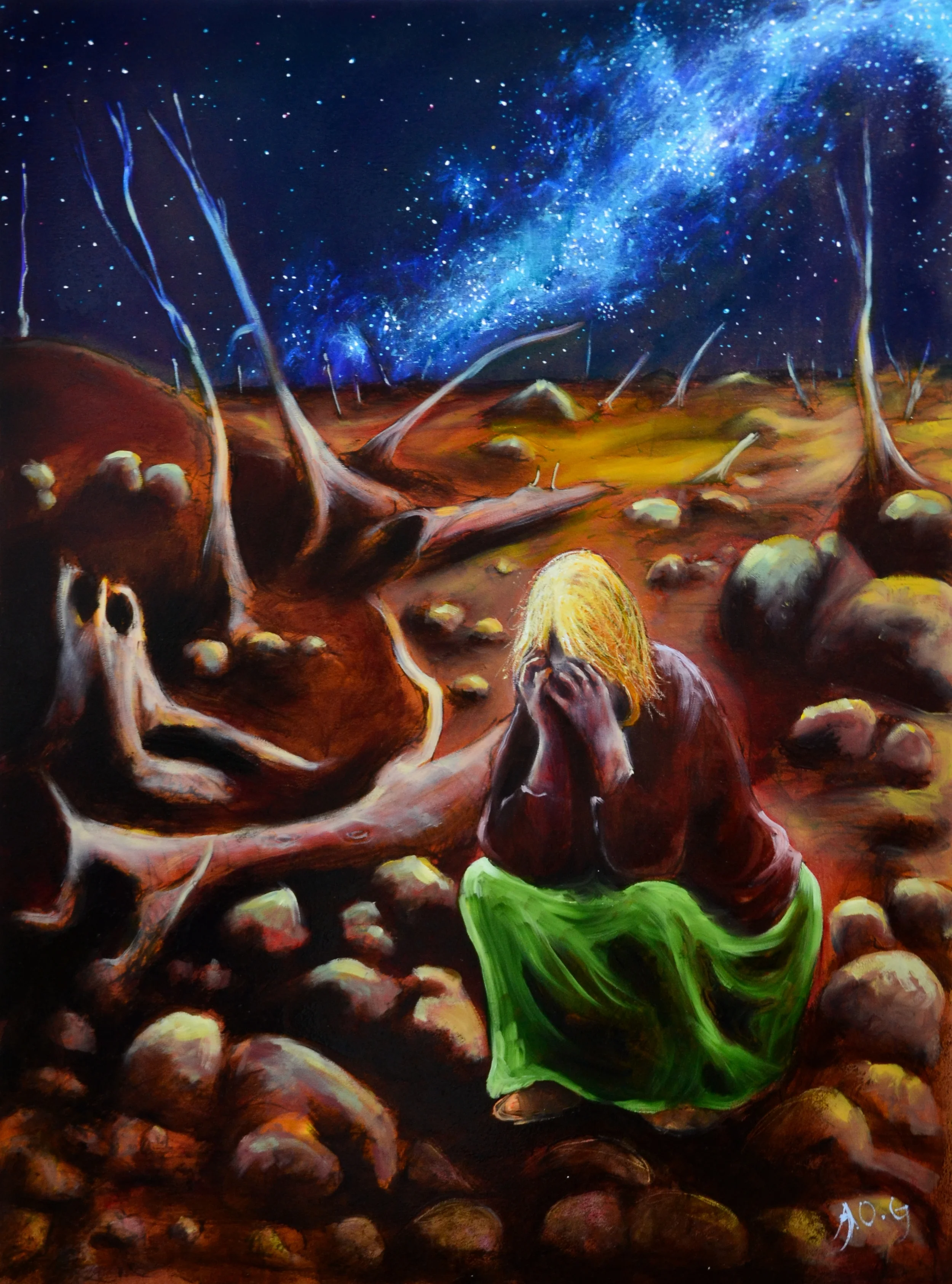 Tapiola (oil on canvas) 1200x900mm 2014