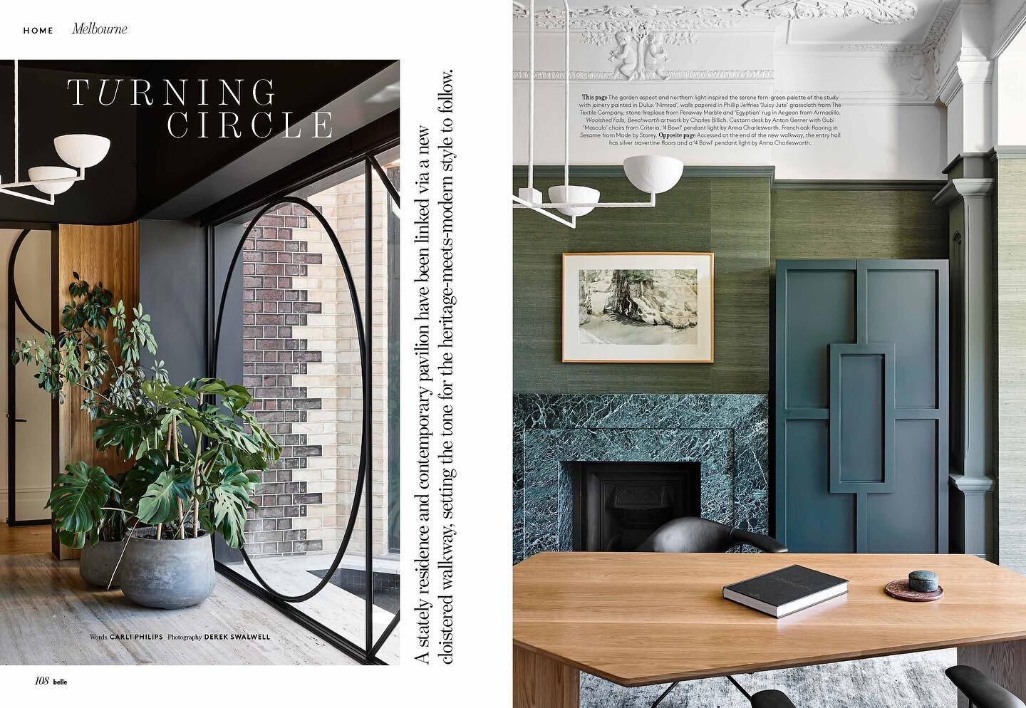 Our Hawthorn House featured in the current @bellemagazineau 
-
Big thanks to @carliphilips and @ms.tanyabuchanan 
-
📸 @derek_swalwell 
#kennedynolanhawthornhouse