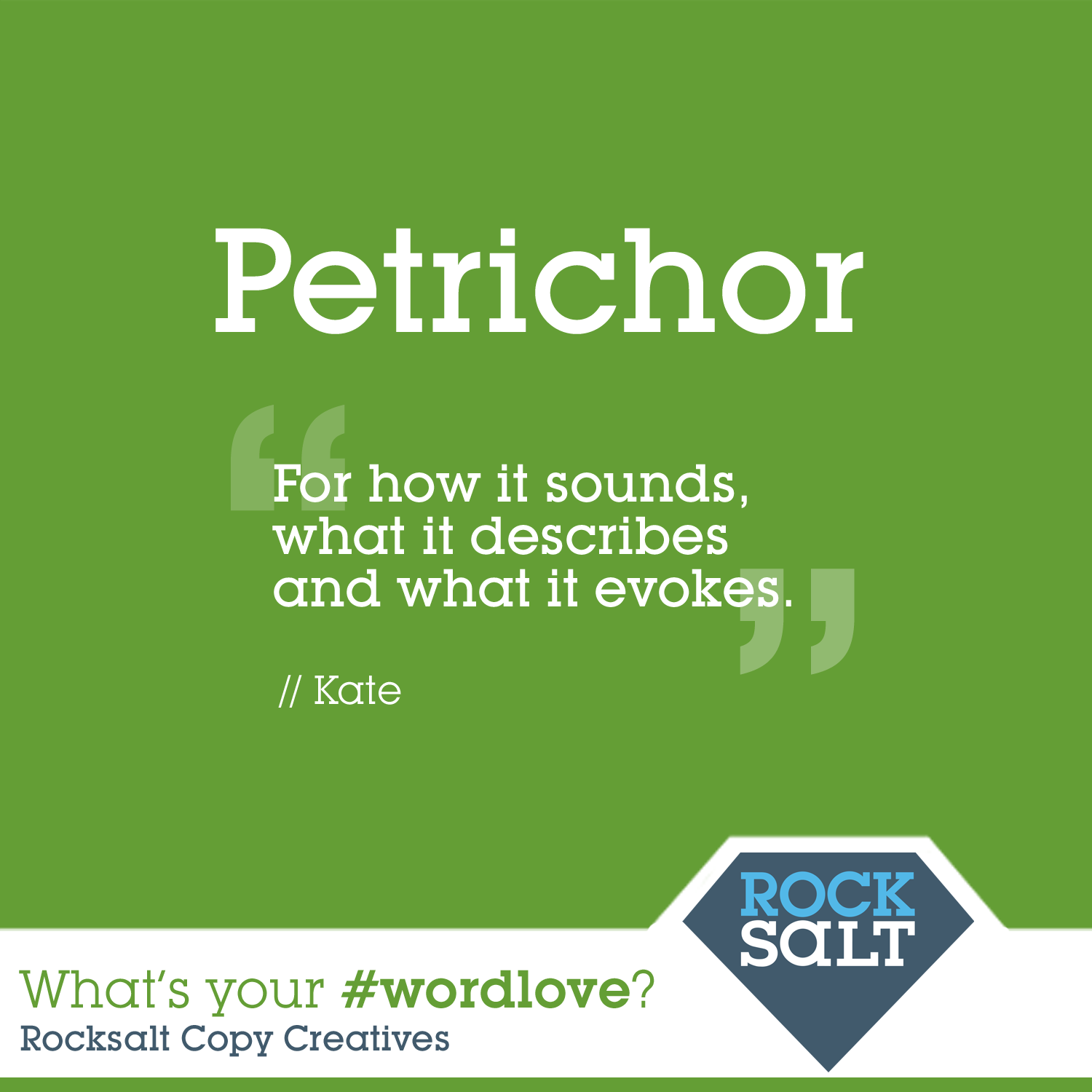 Petrichor