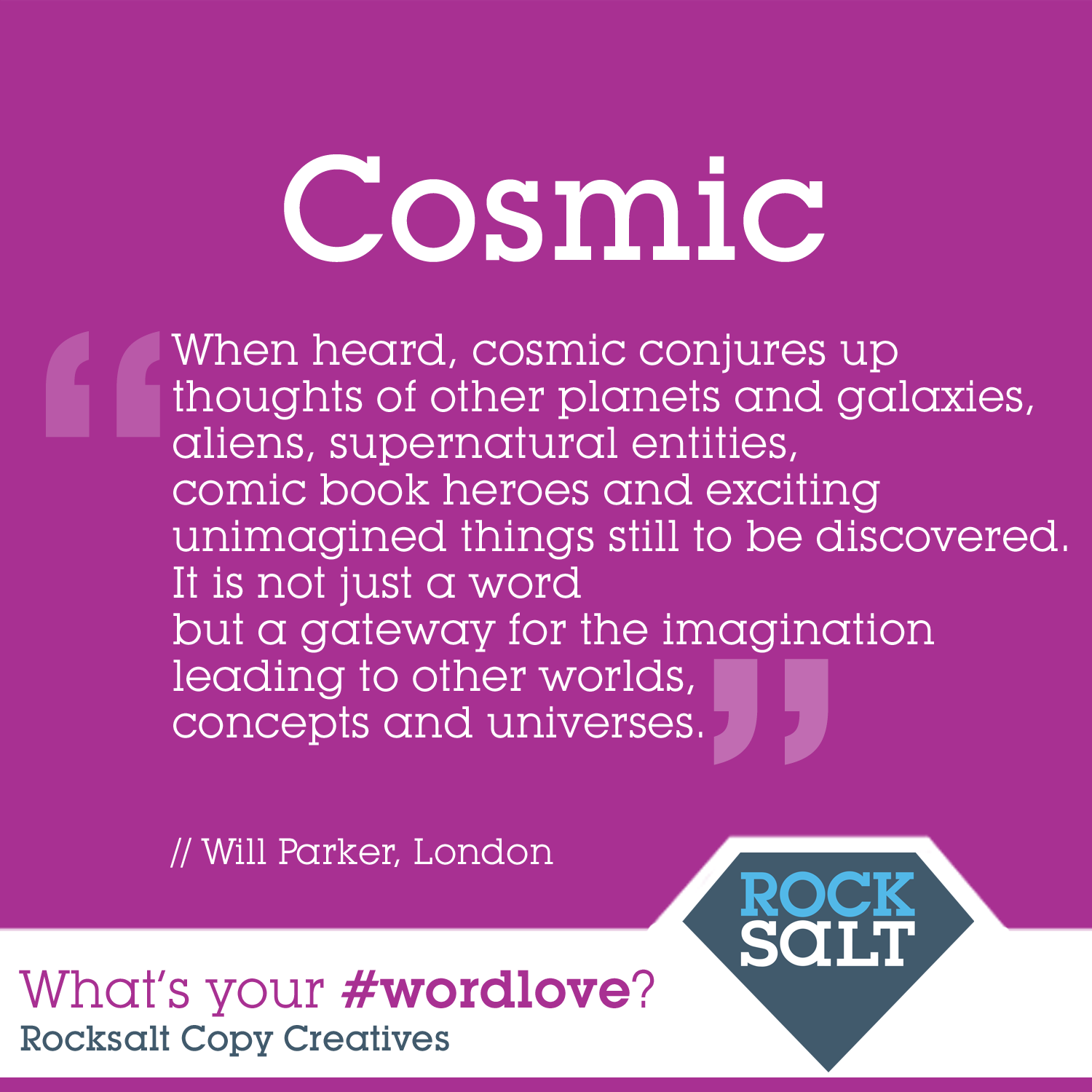 Cosmic