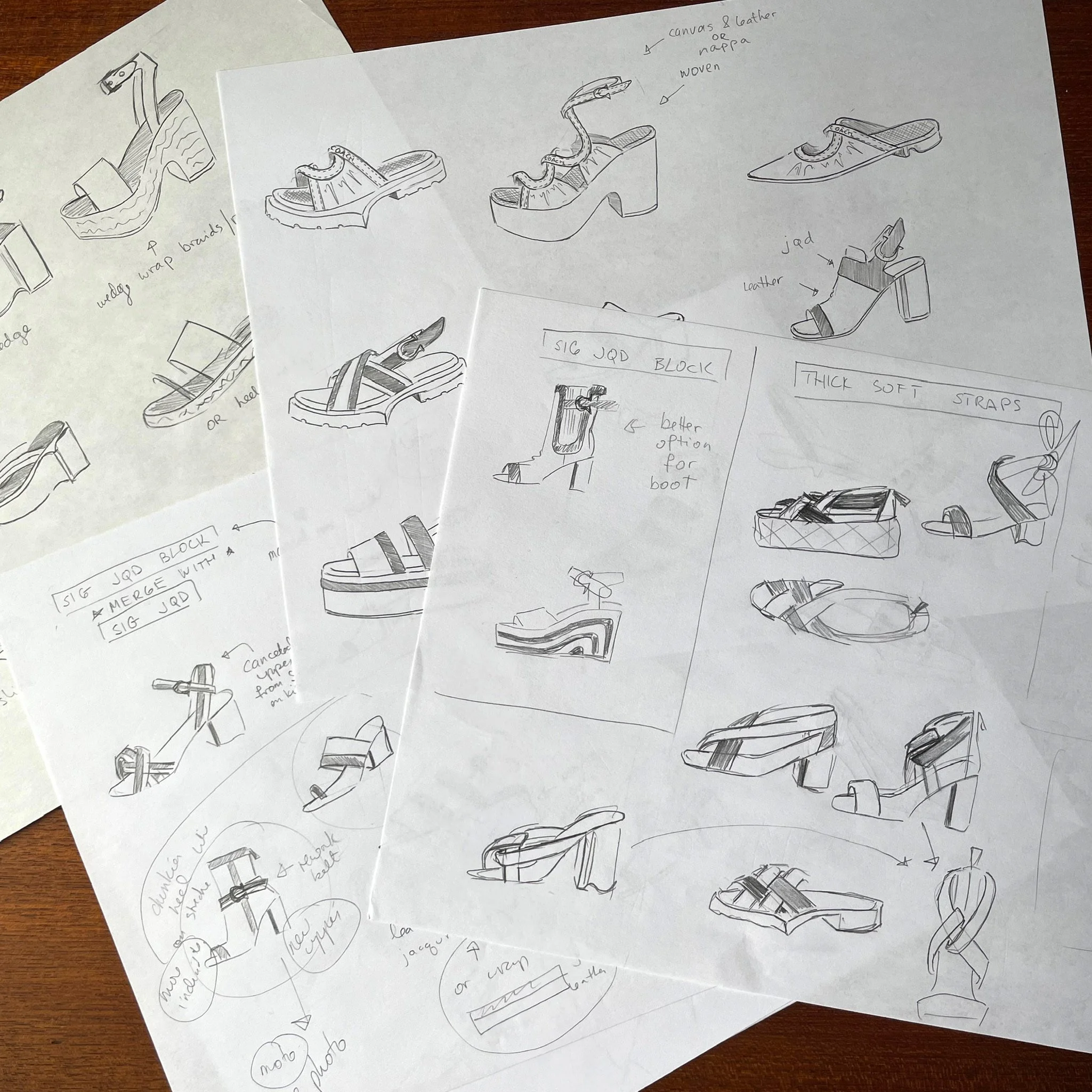 FOOTWEAR DESIGN & COLLECTION BUILDING Handson approach — Brooklyn