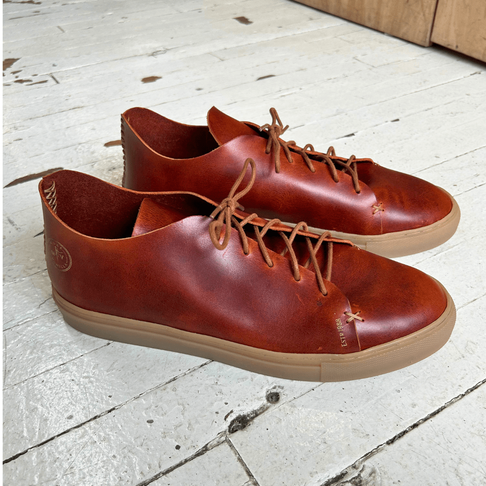 2-Day Hand Sewn Single Layer Leather Sneaker class — Brooklyn Shoe Space