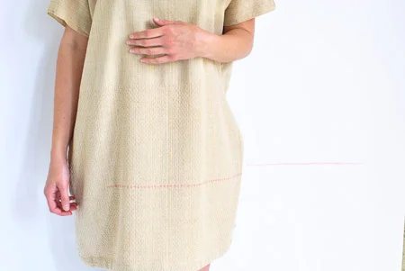 madder drawn garment five, tunic dress