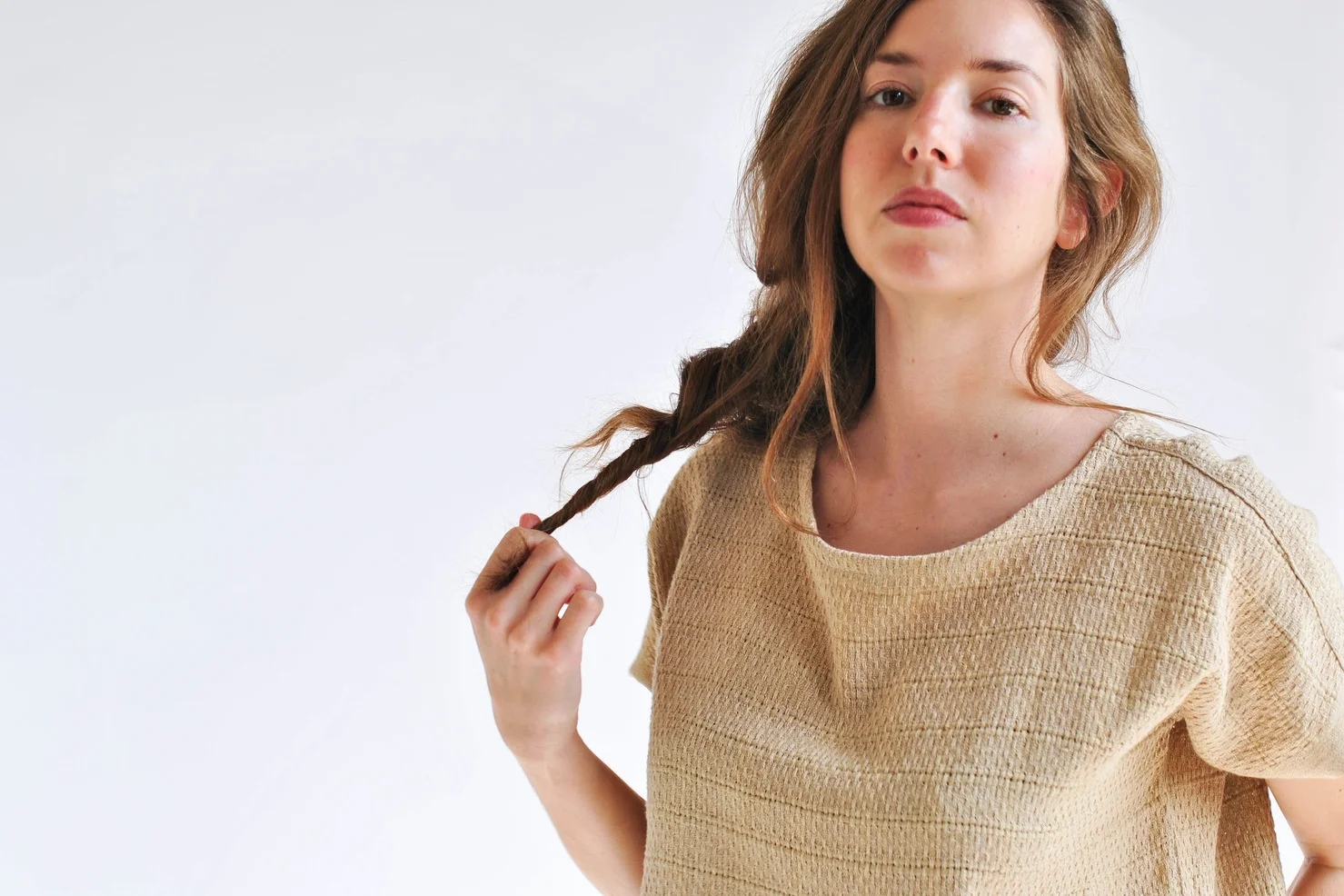 basket lace, blouse 1