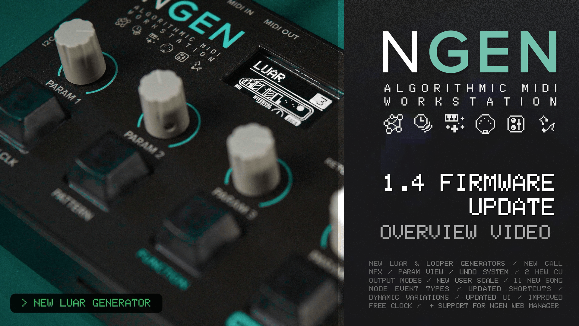 NGEN 1.4 Firmware Update - Overview Video