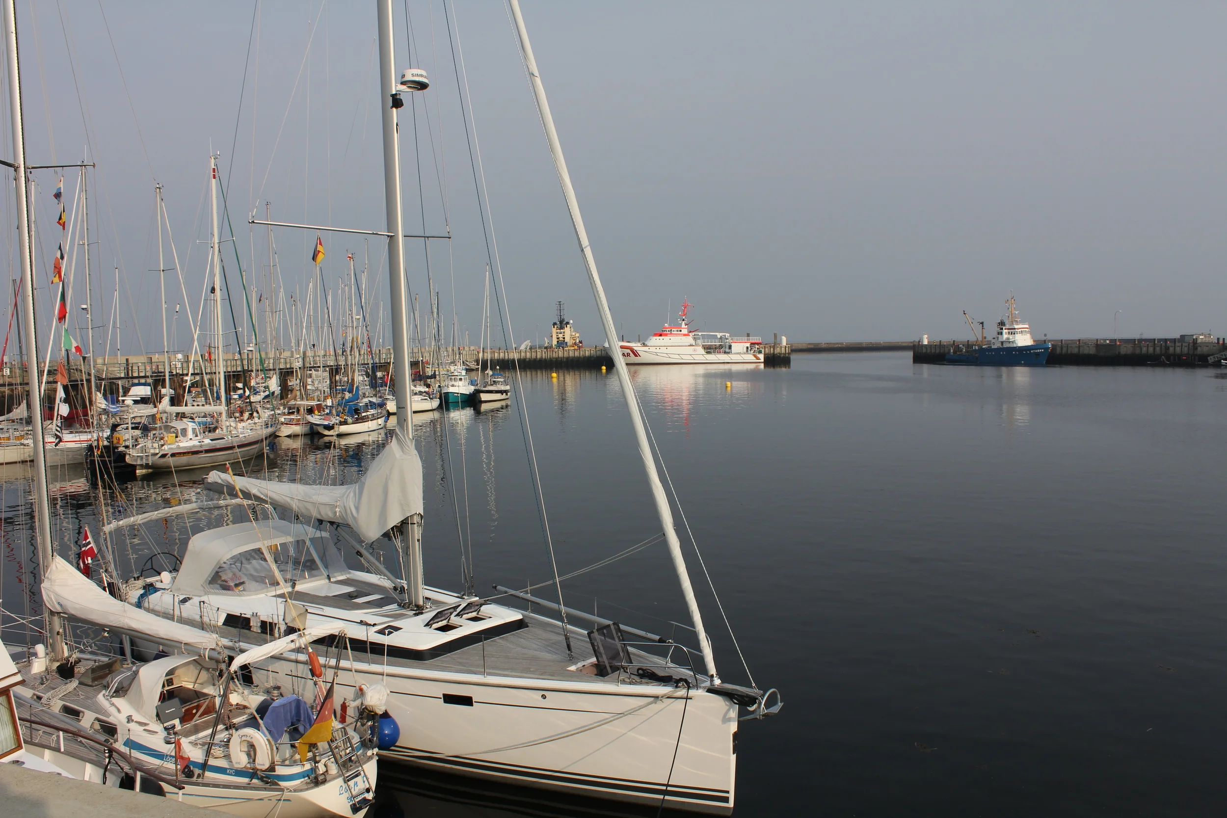 I havn på Helgoland