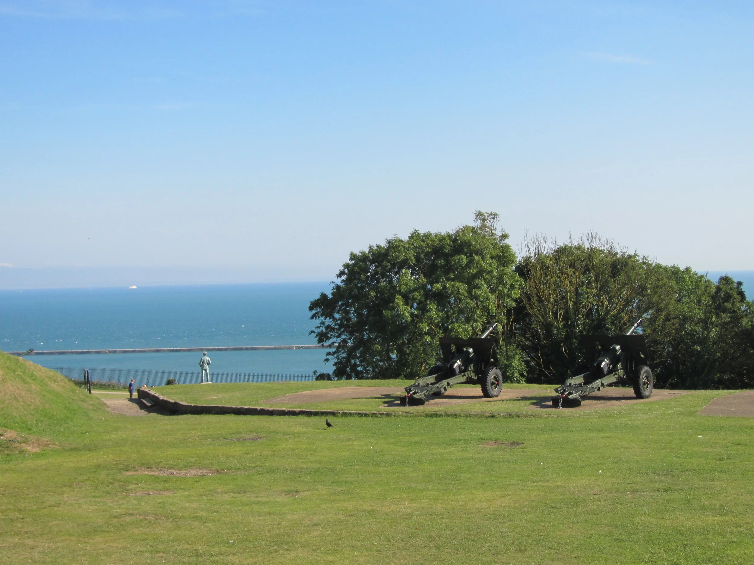 Utsikt fra Dover Castle