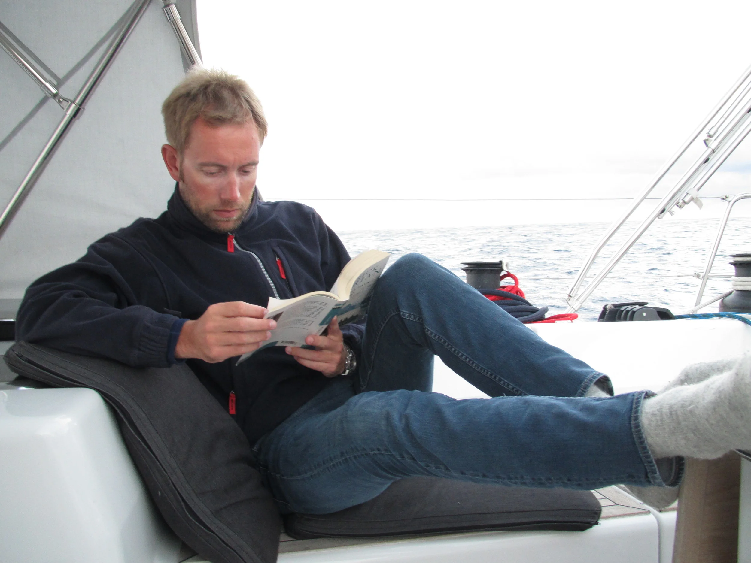 Kapteinen leser om sjøslag på 1800-tallet