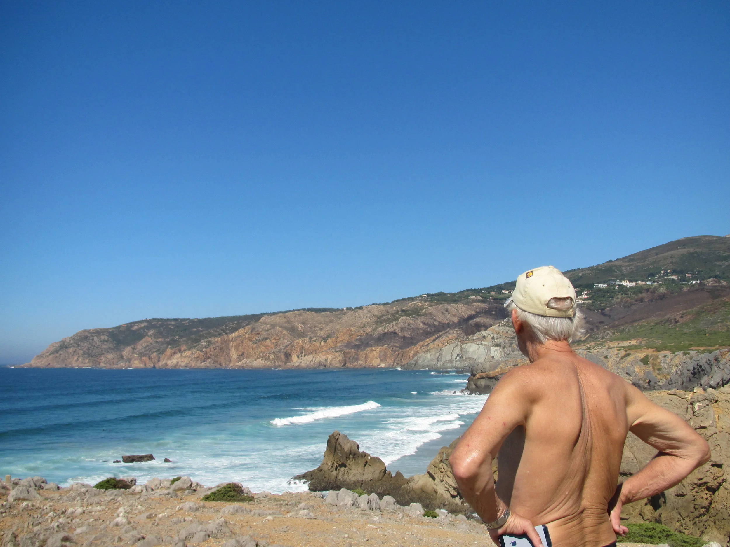 Tror ikke pappa kaster seg på surfebrettet med det første likevel