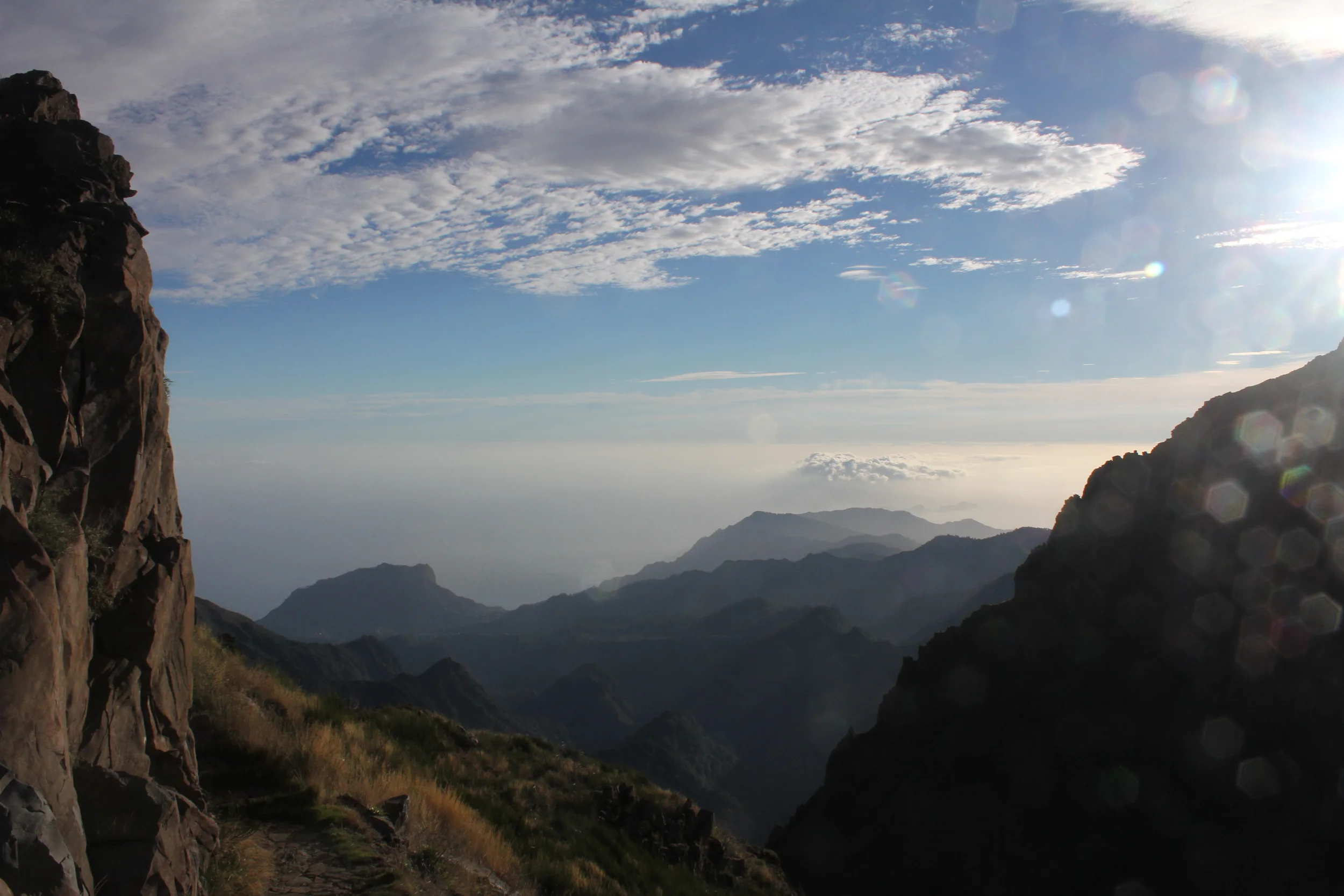Fantastisk utsikt fra Pico Areeiro