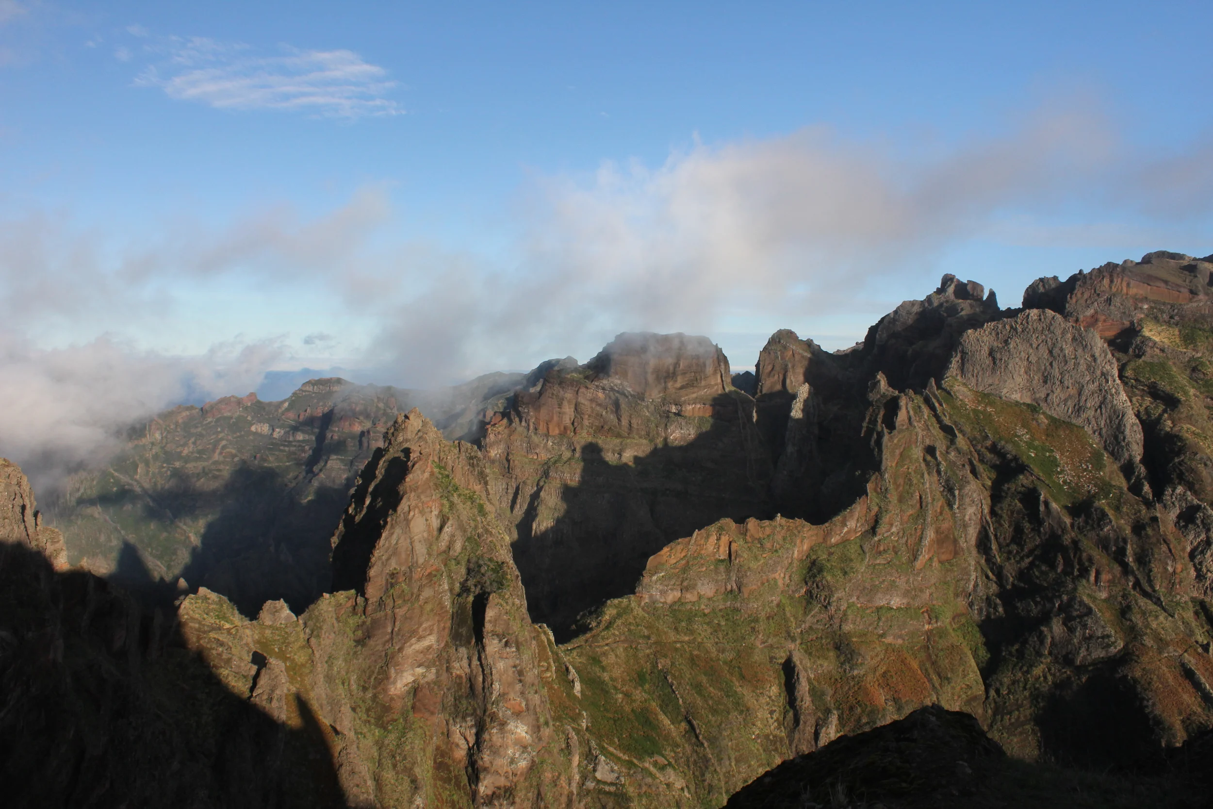 Tidlig morgen på Pico Areeiro