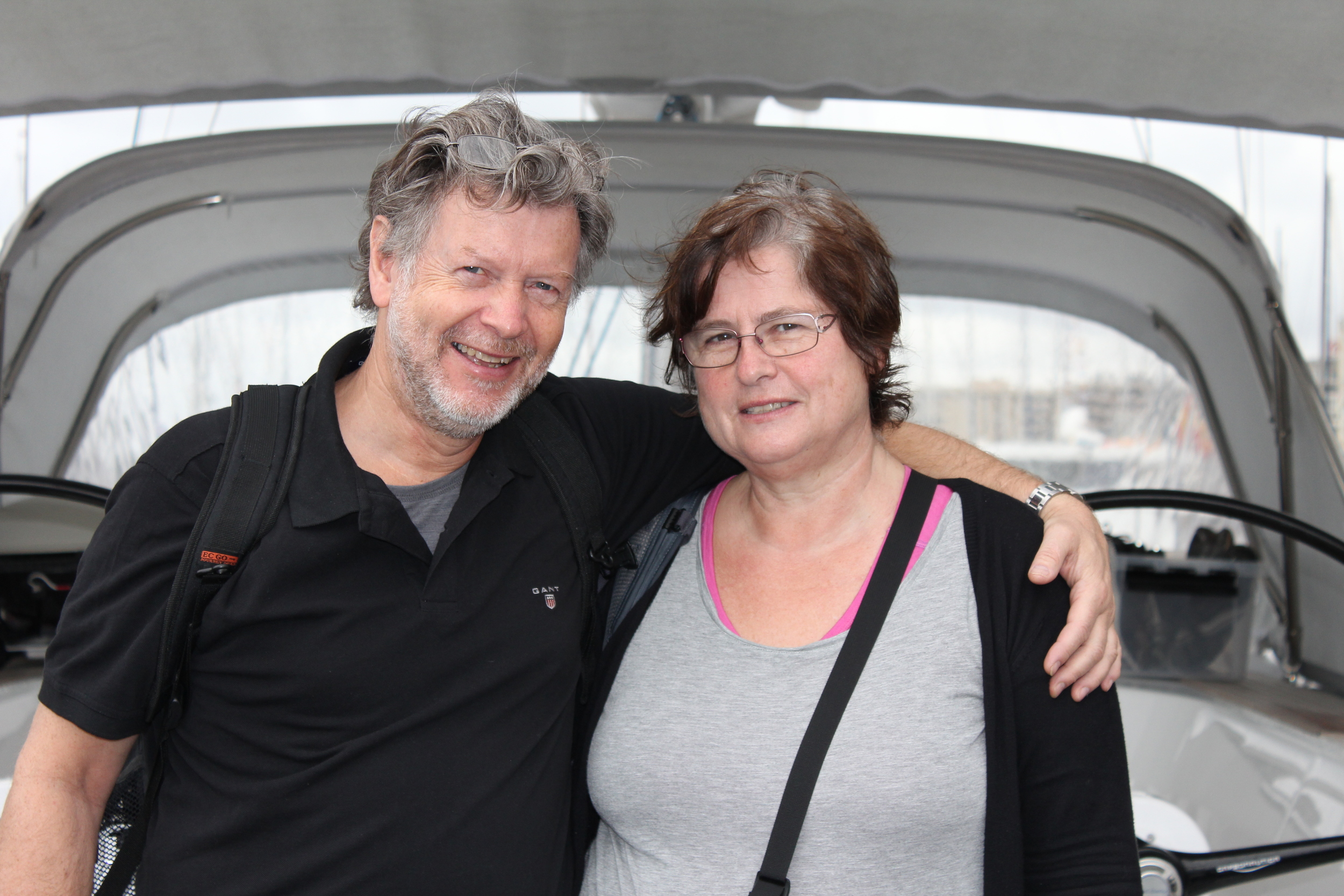 Spreke onkel Halvar og tante Elin kom helt fra Tenerife for treff i Las Palmas