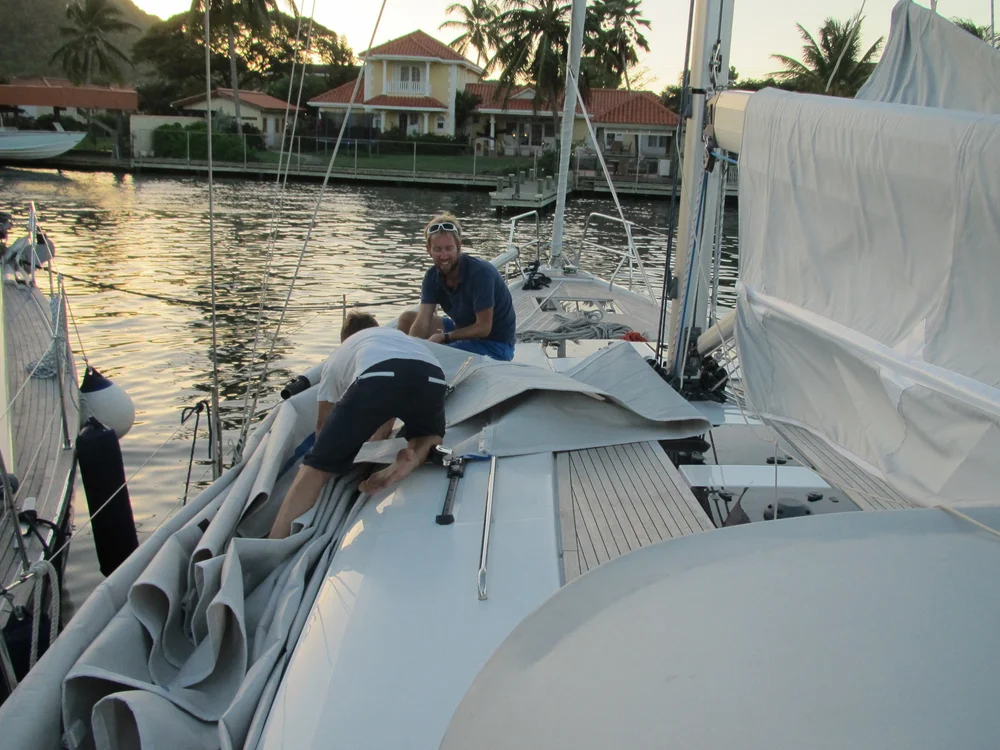 Storseilet har jobbet hardt over Atlanteren