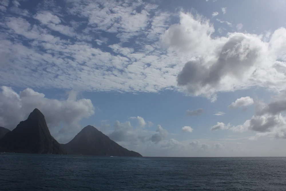 2. juledag - kort seilas til Soufrieres