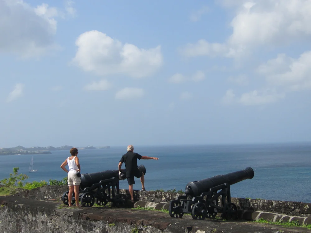 Utsikt fra fort George i St Georges