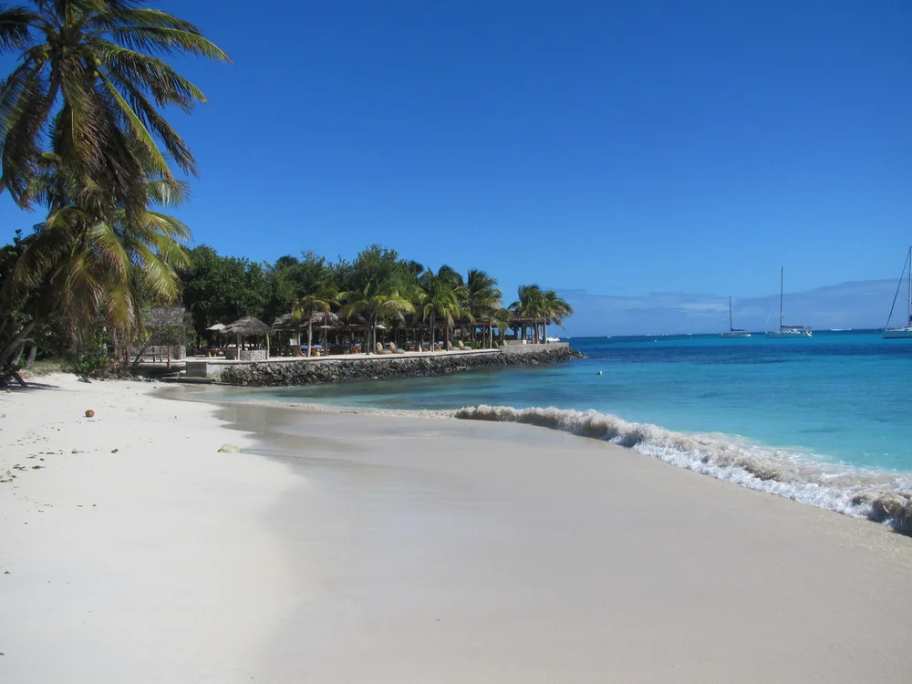 Så var vi vel fremme på Petit St Vincent