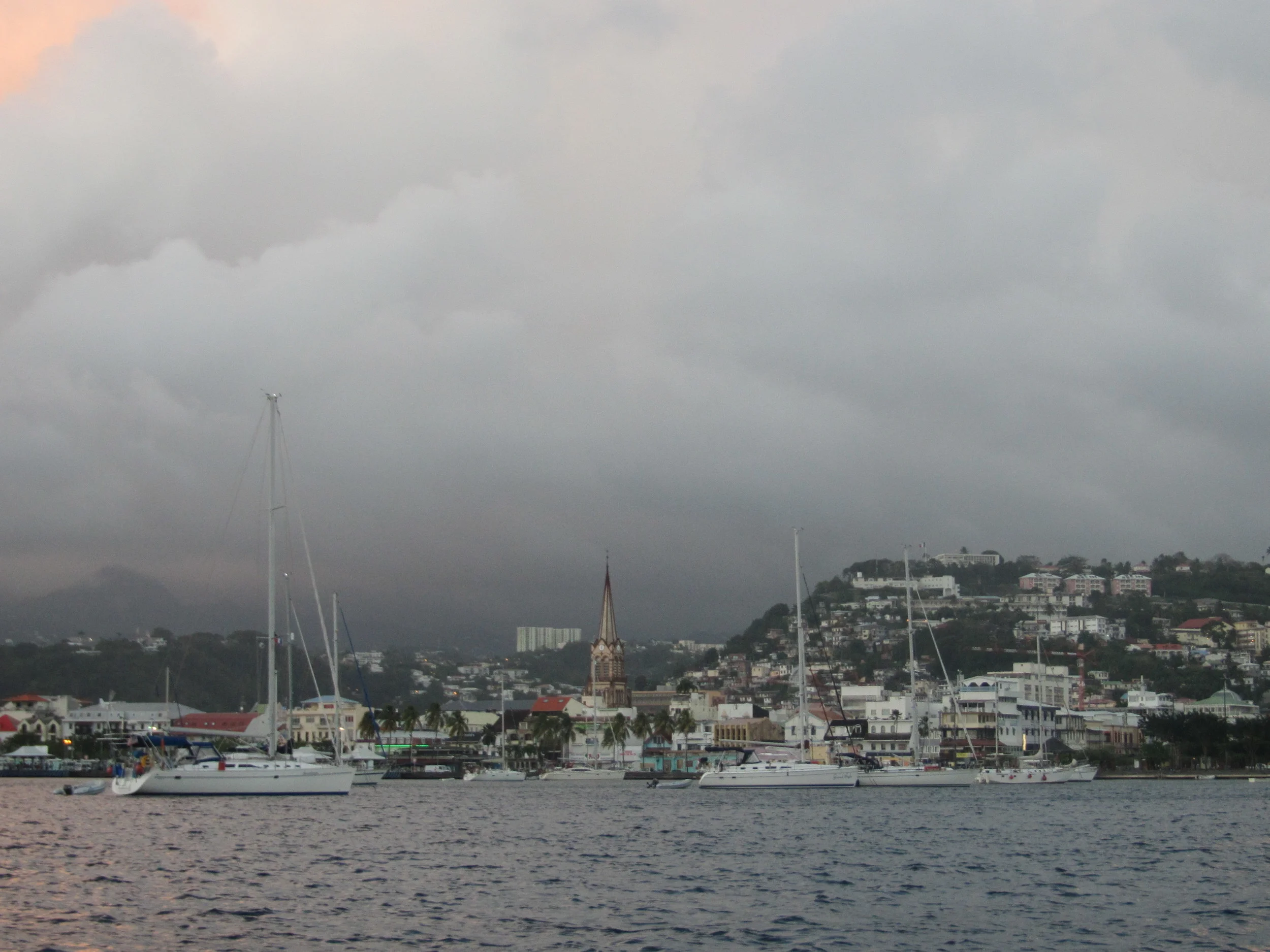 Fort-de-France, hovedstaden på Martinique