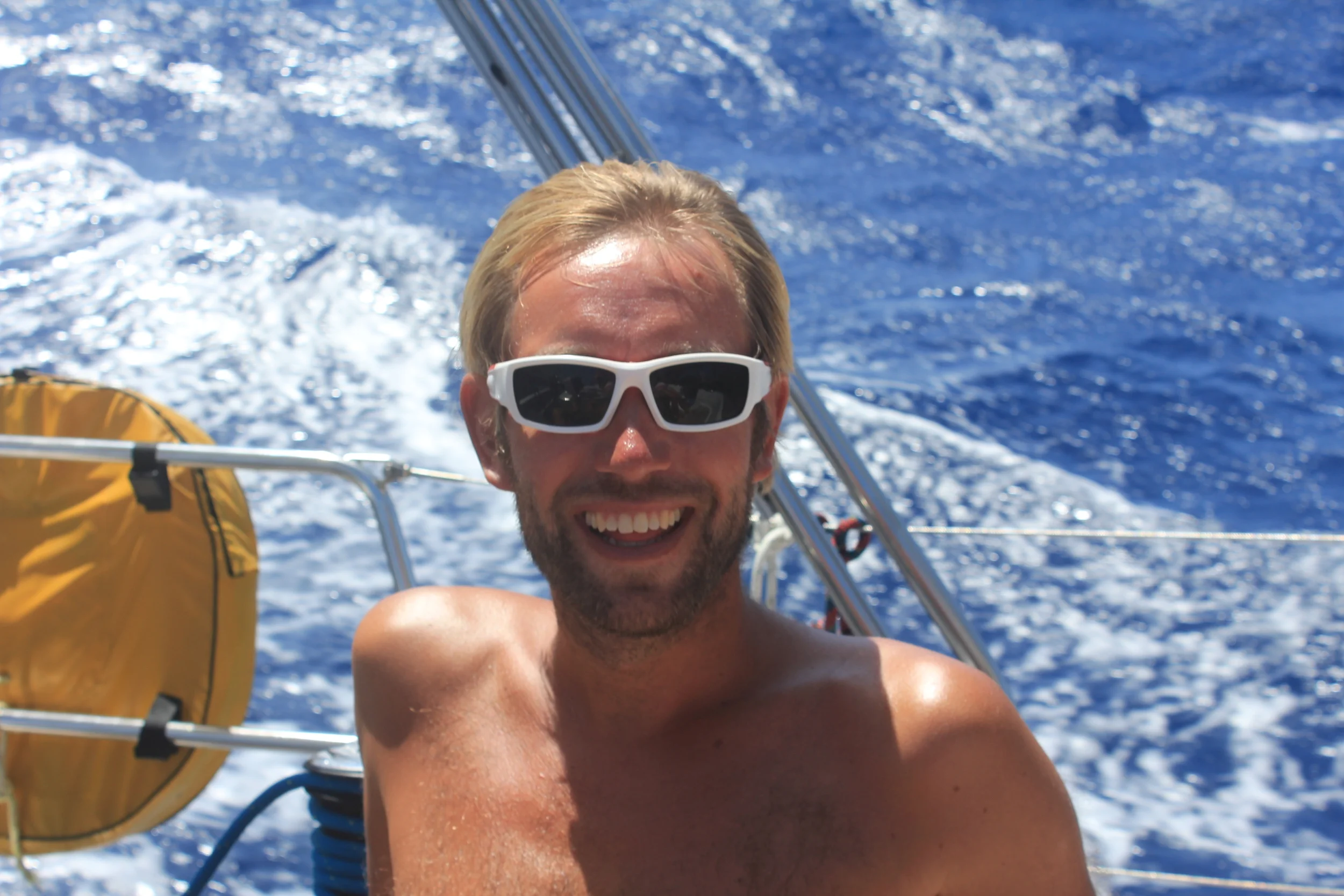 Nydelig seilas nordover til Dominica