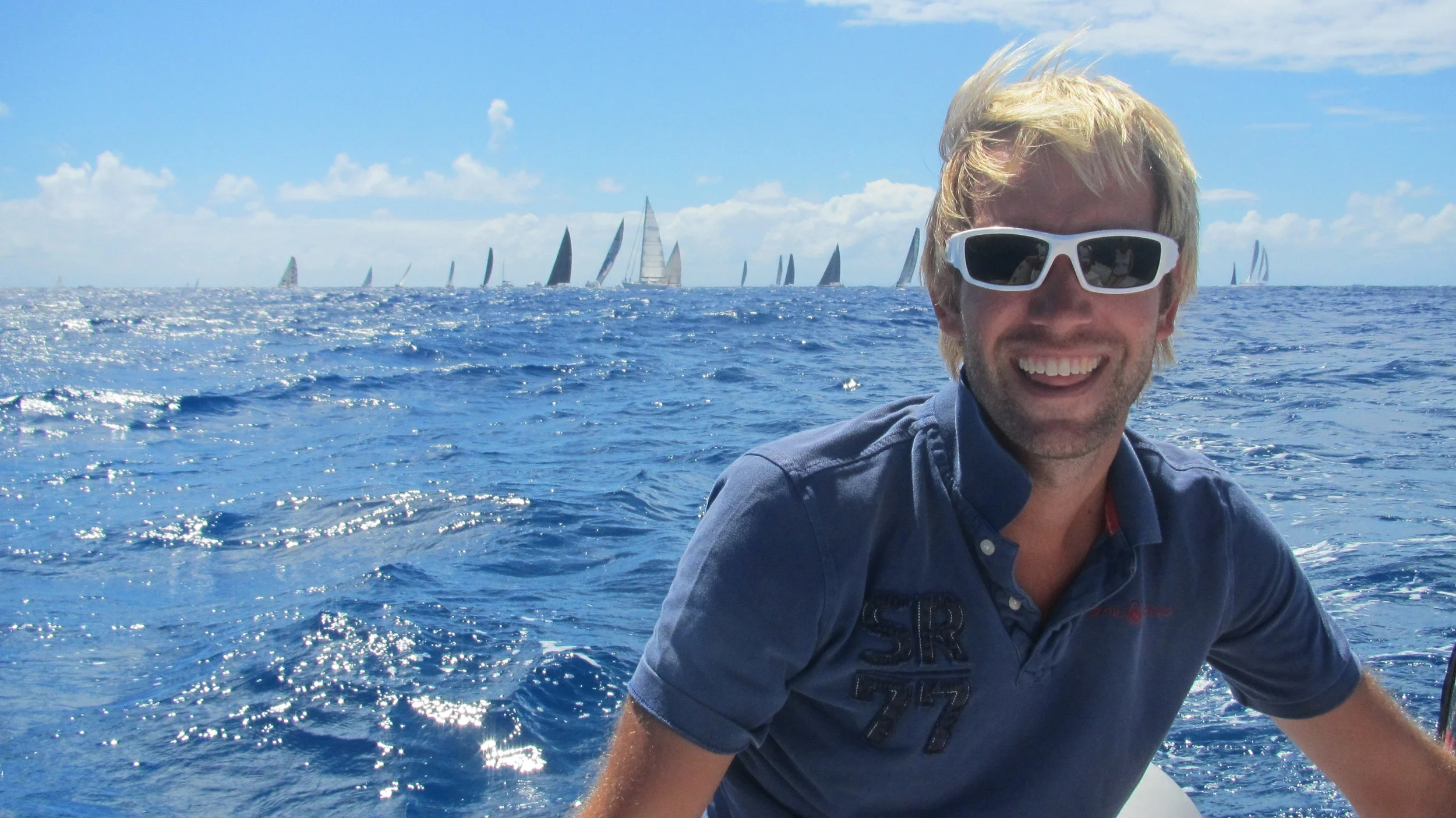 Vi får med oss starten på Caribbean 600