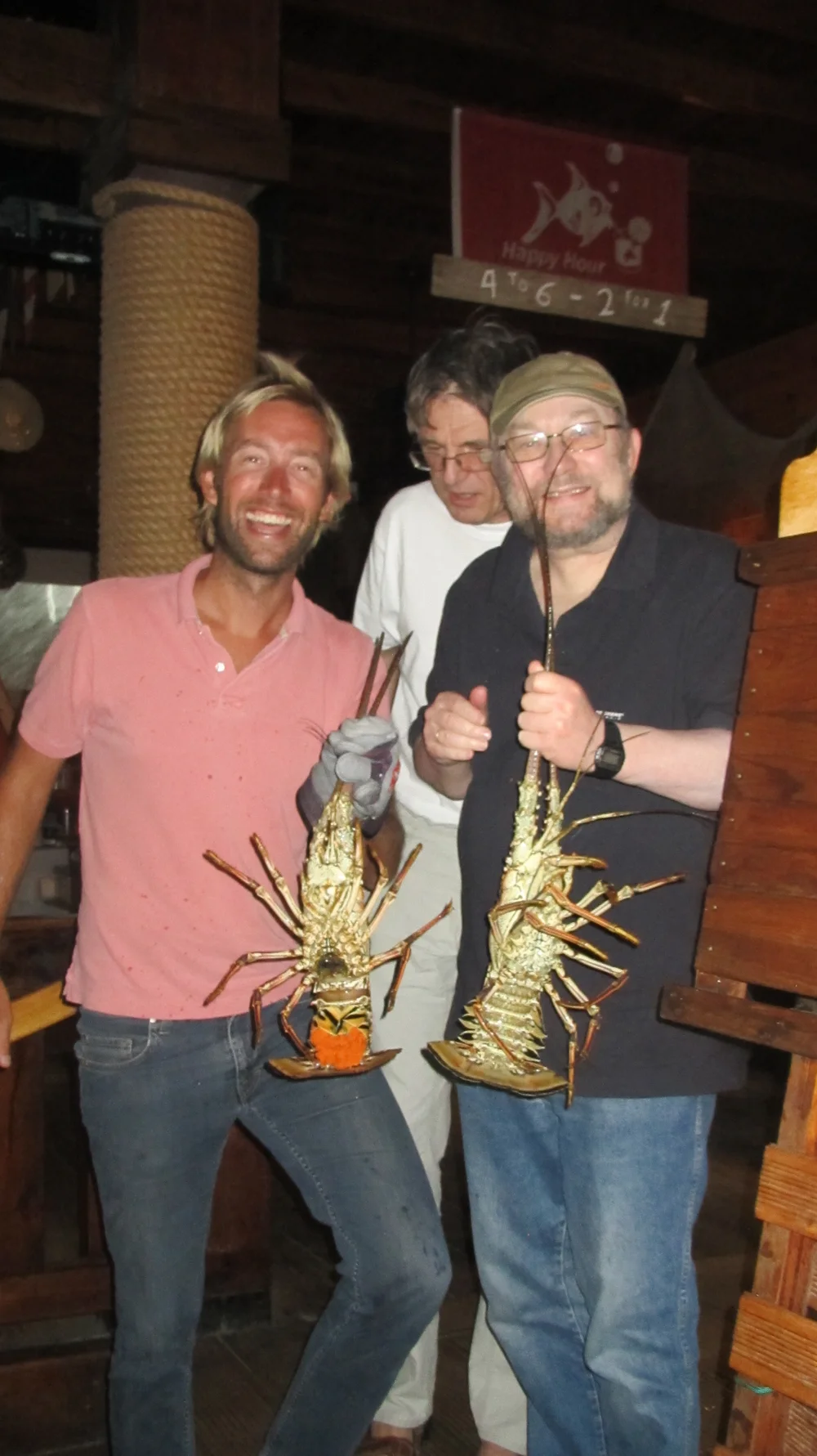 The Leins med godt grep om hummerne