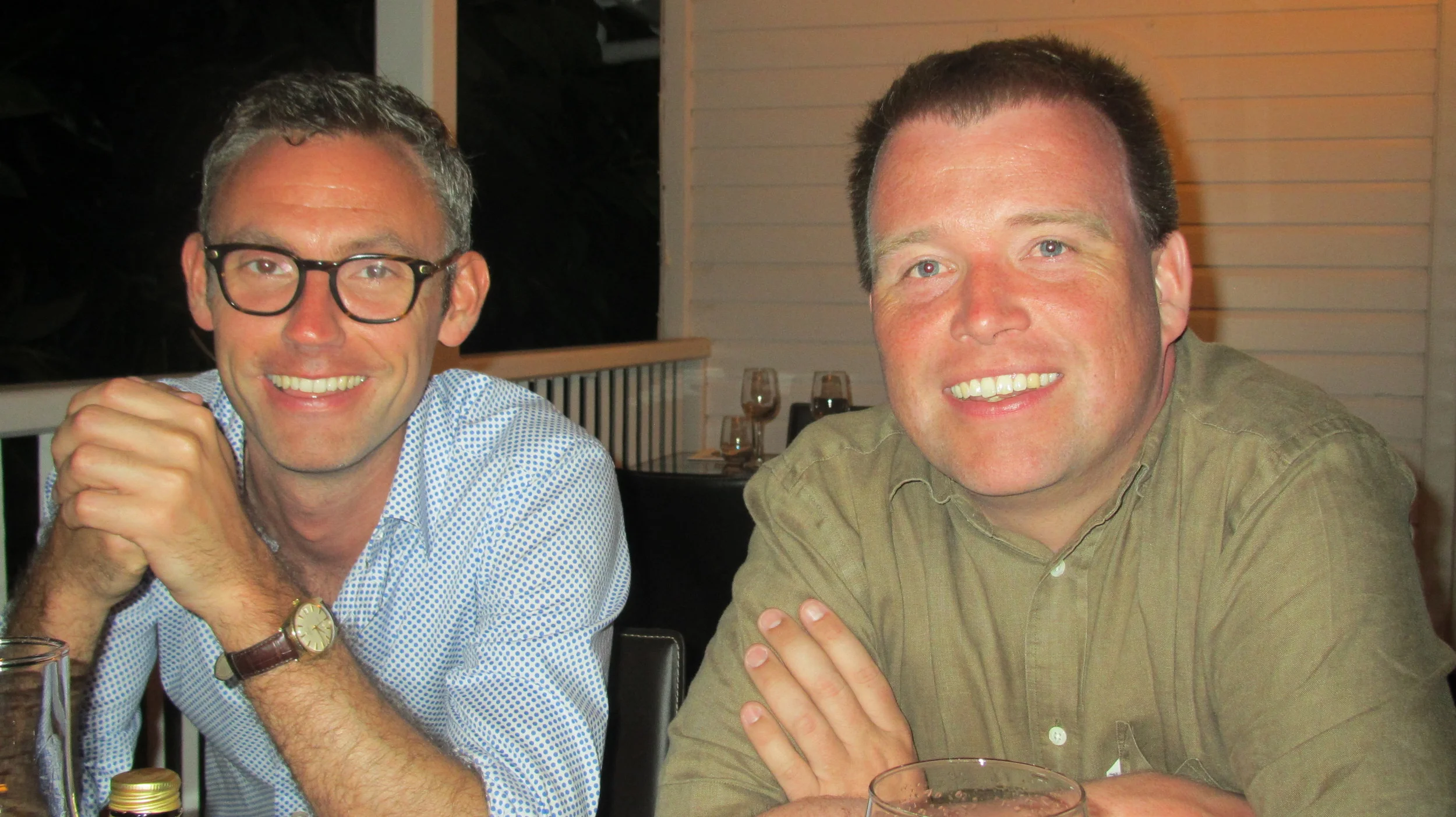 Steinar og Aleksander mønstret på 16. mars