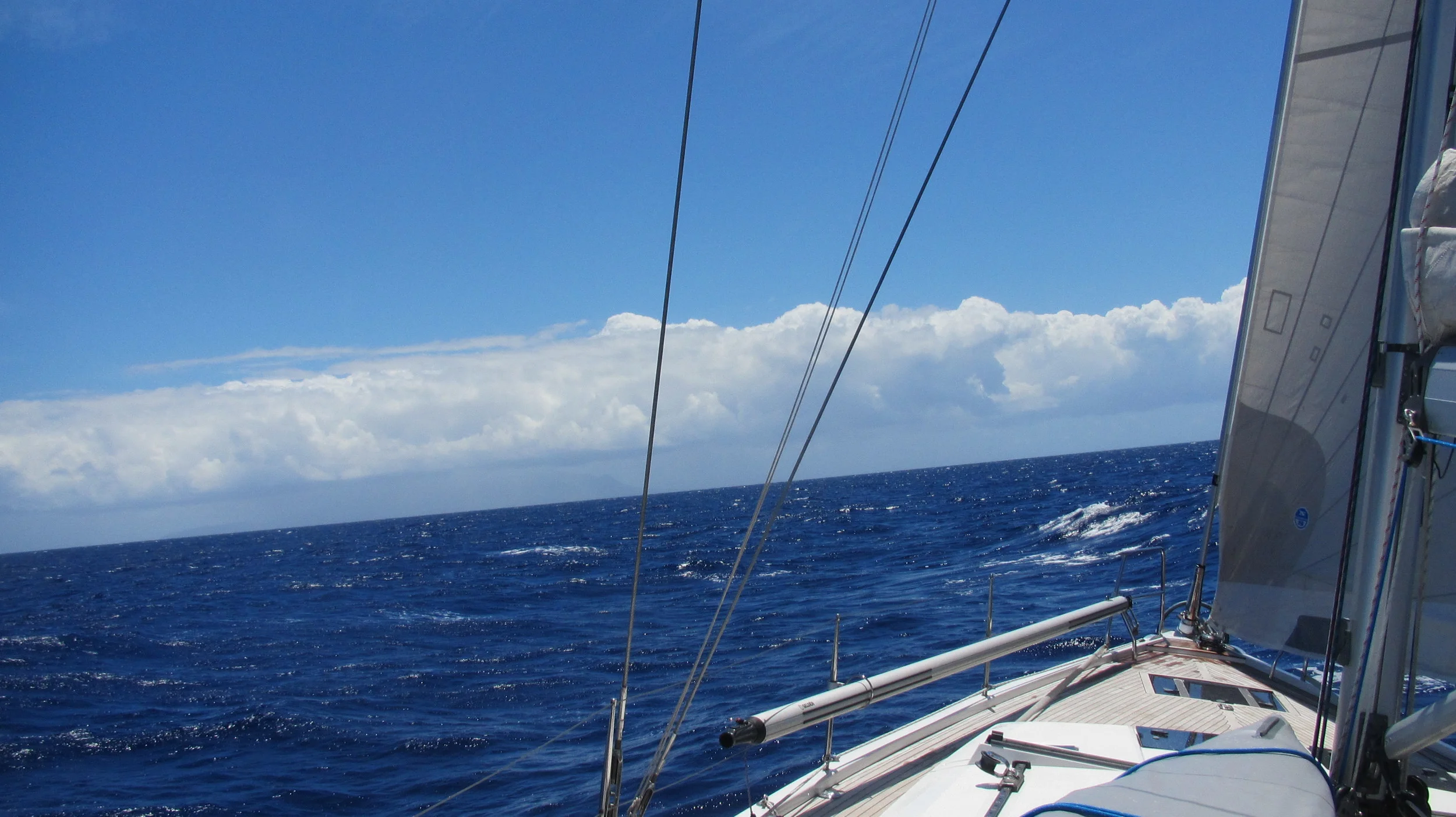 Deilig seiltur mot St Kitts