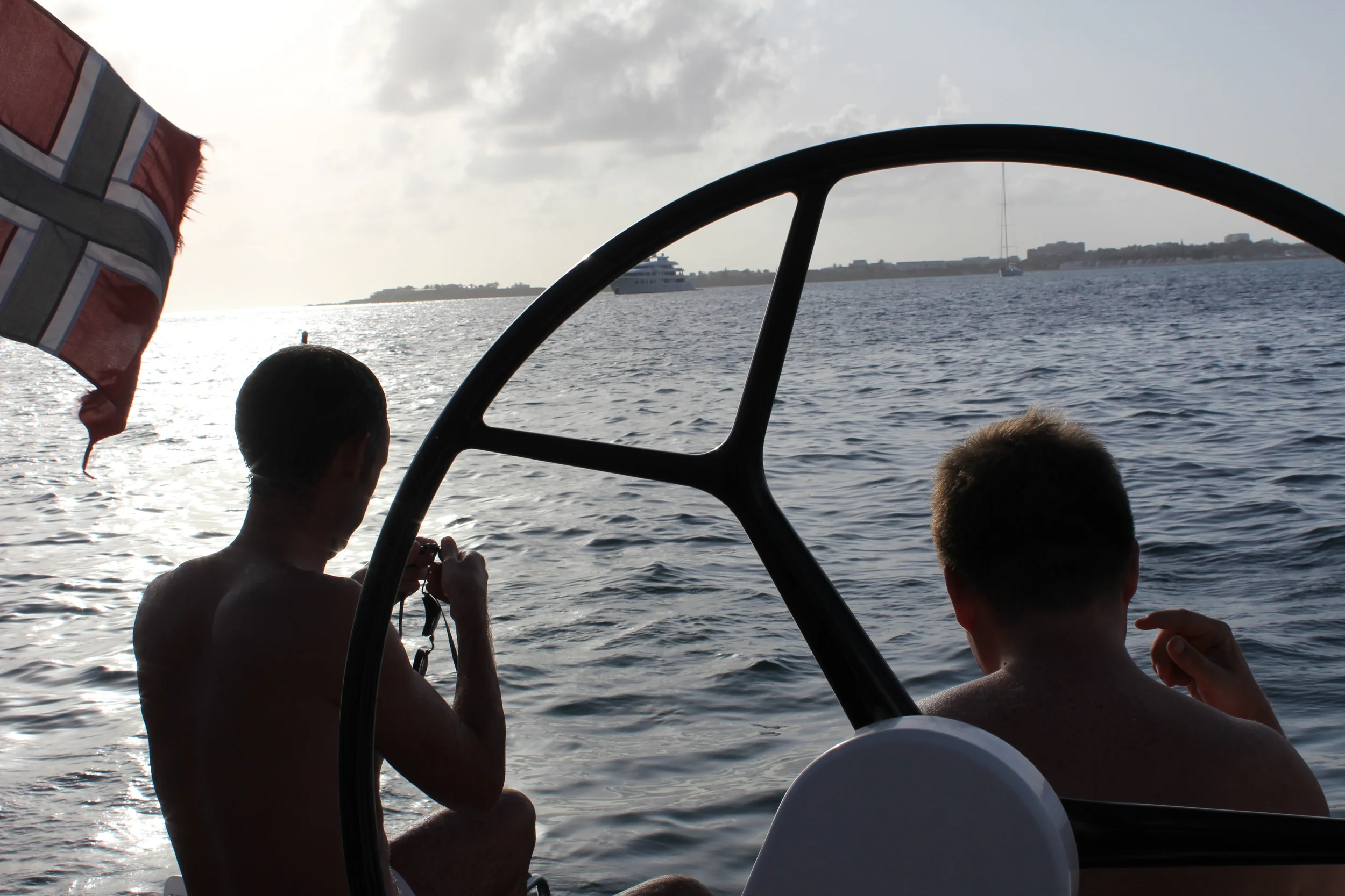 Gjestene aklimatisert til Karibienlivet